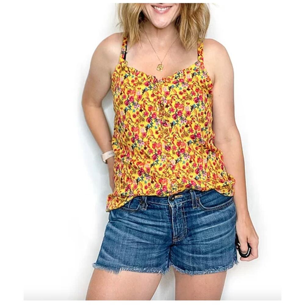 Yellow Floral Cami